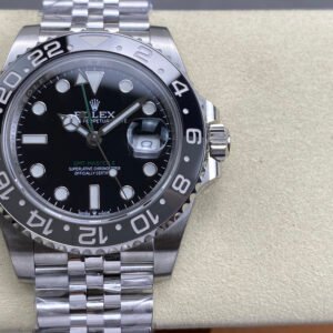 Rolex GMT-Master II with 3285 movement, 40mm bezel.