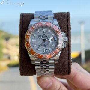 Meteorite surface "GMT" orange circle